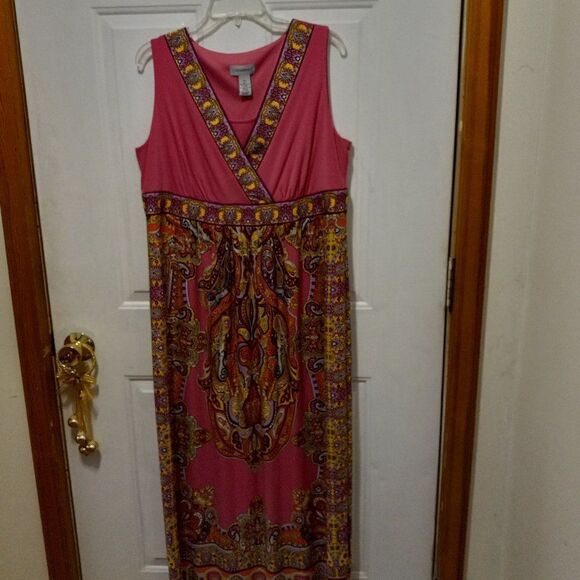 Catherines Sleveless Maxi Dress - Picture 1 of 10